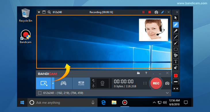 on screen video capture software free download